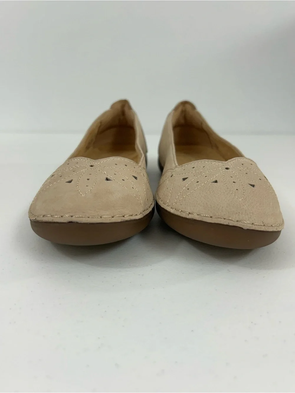 Naturalizer Kipper Ginger Snap Women's Beige Flats Size 11 NIB